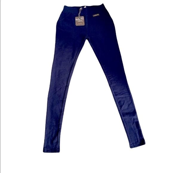 Matilda Jane Leggings NWT XS Navy Blue - Picture 1 of 4
